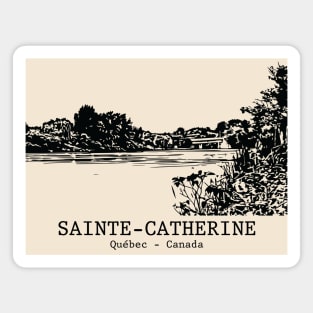 Sainte-Catherine - Québec Magnet